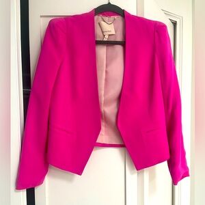 Rebecca Taylor hot pink blazer size 2